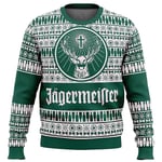 Jägermeister Fult Jultröja Present Jultomten Tröja Herr 3D Sweatshirt Och Topp Höst Och Vinter Clot qd bäst L