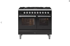 ILVE Roma 100cm Dual Fuel Range Cooker Brand New Matt Graphite Ref:Ilve 57