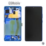 Display Screen LCD Touch Frame Blue Samsung Galaxy S10 Lite G770 Original