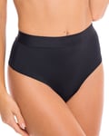 ComfyGhost Black High Waist String Performance - S