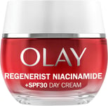 Olay Regenerist Niacinamide Day Cream Face Moisturiser SPF 30, Skincare with Ni