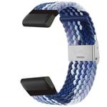 Flätat klockarmband Garmin Fenix 8 (51mm) - Gradient blue