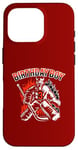 iPhone 16 Pro Happy 3rd Birthday Boy Monster Player Ice Hockey Case