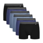 Dim Homme Ecodim Coton Stretch Confortable X6 Boxer, Noir, L EU