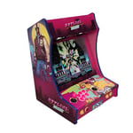 Fabulous Arcade - Borne Arcade Format Bartop Ecran 19 Haut de Gamme Joystiks Boutons SANWA Modéle SYNTH HOTLINE MIAMI