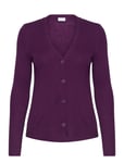 Vistara L/S Cardigan /B Purple Vila