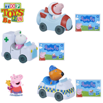 PeppaPig - Little Buggies Toy Vehicles - PeppaPig, Freddy Fox & Suzy Sheep