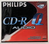 Philips CD-R74 Q Audio CD R Recordable Compact Disc 80min / 74 MINS NEW & SEALED