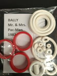 Kit Elastiques Flipper - Mr & Mrs PACMAN - 1982 - BALLY - Pinball Rubber Kit