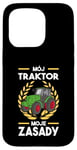 Coque pour iPhone 15 Pro Farmers My Tractor My Rules Mój Traktor Mon Zasady Tractor