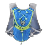 Sac à Dos de randonnée, Sac à Dos de Cyclisme ultraléger, Sac de randonnée en matériau Respirant Sac de Course pour Camping Sports de Plein air(Blue)