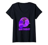 Marvel X-Men Gambit 6th Birthday Badge T-Shirt avec Col en V