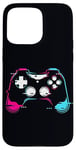 Coque pour iPhone 15 Pro Max Manette Esthétique Jeux Vidéo Jeux Graphiques Adolescents