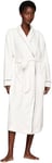 Tommy Hilfiger Women’s Fleece Robe with Pockets, White (Ivory), S