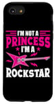 Coque pour iPhone SE (2020) / 7 / 8 Je ne suis pas une princesse, je suis une princesse Rockstar