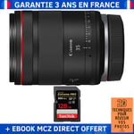 Canon RF 35mm f/1.4 L VCM + 1 SanDisk 128GB Extreme PRO UHS-II SDXC 300 MB/s + Ebook '20 Techniques pour Réussir vos Photos' - Objectif Canon RF