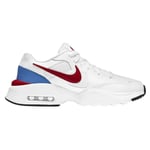 Nike Mens Air Max Fusion Red Swoosh White Trainers - Size UK 9.5