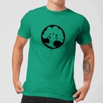 Magic The Gathering Green Mana Splatter Men's T-Shirt - Kelly Green - S - Kelly Green