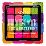 NYX Ultimate Shadow Palette 16-Pan 04W I Know Thats Bright - 12,8 g