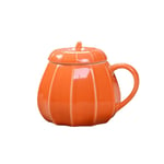 Halloween pumpa kaffe mugg Keramisk kopp stor kapacitet Orange