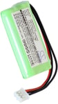 Batteri til 55AAAH2BJST for Philips, 2,4V, 700 mAh