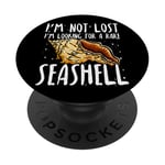 Im Not Lost - Im Looking For A Rare Seashell PopSockets PopGrip Adhésif