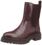 Geox D Iridea Ankle Boot, Wine Red, 6 UK