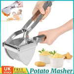 Puck Potato Ricer Masher Stainless Fruit Juicer Vegetable Press Chopper Kitchen