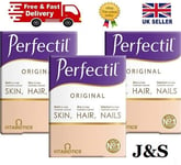 Vitabiotics Perfectil Original 90 Tablets For Healthy Skin Hair & Nails (3 Pack)