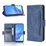 Nokia XR20 Case [Wallet Case] [Kickstand] [Card Slots] [Magnetic Flip Cover] Compatible with Nokia XR20 Smartphone(Blue)