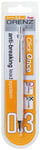 Mechanical Pencil Orenz 100% Shatterproof in Blister Card 0.3mm White White 0.3m