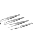 Nighthawk Tweezer set 4 pcs.