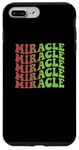 iPhone 7 Plus/8 Plus Repeated Word Christmas, Miracle Case