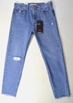 NEW LEVIS WEDGIE Athens Hera JEANS W29 L29 size 10 high waist crop 22861-0081