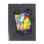 Kansio The Avengers A4 Musta 24 x 34 x 4 cm