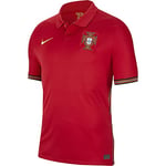 Nike Fpf M Nk BRT Stad JSY Ss HM T-Shirt - Gym Red/Metallic Gold, X-Large