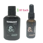 Toni&Guy Men Softening Premium Stubble Oil 30ml & Cleansing Beard Foam 1 of Each