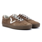 Vans Unisex Sport Low Hairy Suede Teak Trainers - Brown - Size UK 3