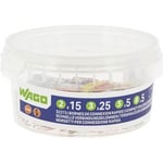 WAGO - Pot de 50 bornes de connexion automatique S2273 2,3,5 et 8 entrées