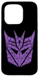 iPhone 15 Pro Transformers Evergreen Decepticons Purple Icon Filled Logo Case