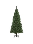 Sapin de Noël 210 cm Comet, Pin artificiel, Arbre à effet réel, Sapin de Noël, 94x94 h210 cm, Vert