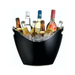 Barcraft Black Acrylic Large Drinks Pail/Wine Cooler