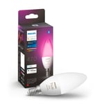 Philips Hue White and Color Ambience 5,3W / B39 / E14 / 1-pack