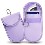 Tech-Protect Nyckellös RFID Signal Blocker Faraday Skal - Lavender