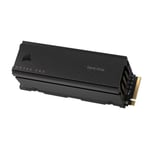 Corsair Force MP700 Pro 2TB PCIe Gen 5 NVMe 2.0 M.2 SSD with Heatsink - CSSD-F2000GBMP700PRO