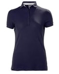 Helly Hansen W CREWLINE Polo Femme, Marine, M