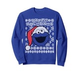 Sesame Street Cookie Monster Ugly Christmas Sweatshirt