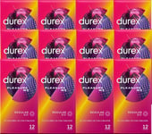 Durex Pleasure Me Condoms 144 Bulk Cheap Condoms (12 Packs of 12)