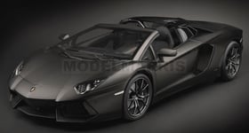 POCHER HK121F POCHER Lamborghini Aventador LP700-4 Roadster 2013 Noir Nemesis 1