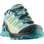 Salomon X Ultra GTX Junior Blue Curacao/Turbulence/Yellow 37 - Fri frakt